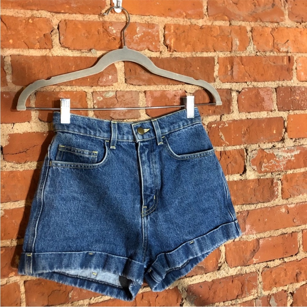 NWOT American Apparel Shorts Dark Wash